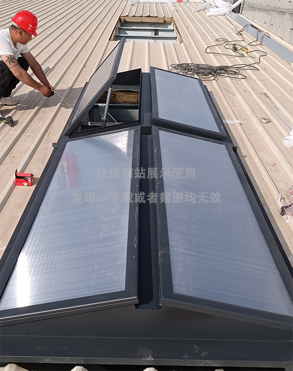 兰州王老吉生产车间汉阴排烟天窗