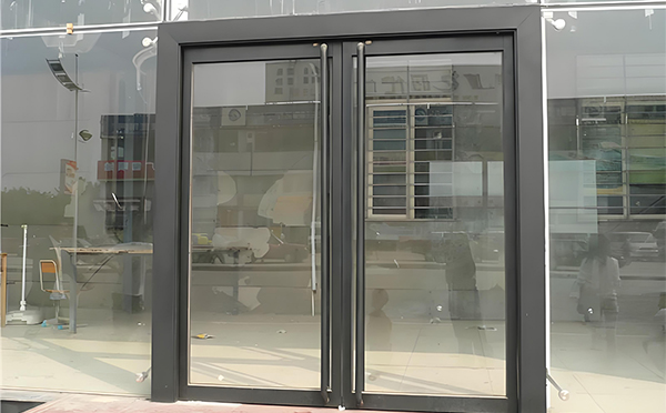 汉阴玻璃地弹门