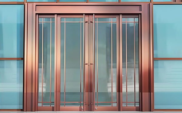 汉阴玻璃地弹门