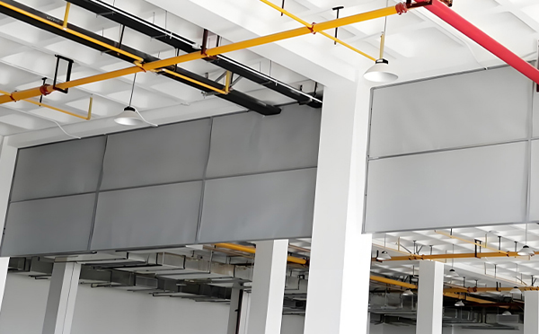 商场防烟分区常闭节点:汉阴挡烟垂壁高度与控制器接线图解 商场防烟分区常闭节点:汉阴挡烟垂壁高度与控制器接线图解