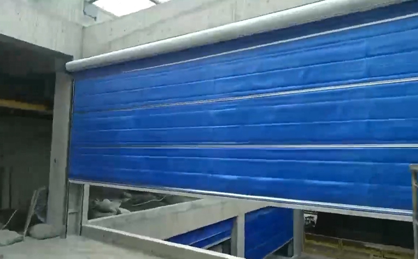 大型物流园区完成汉阴防火门整体安装工程